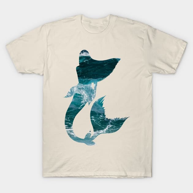 Mermaid from the Sea T-Shirt by StillInBeta